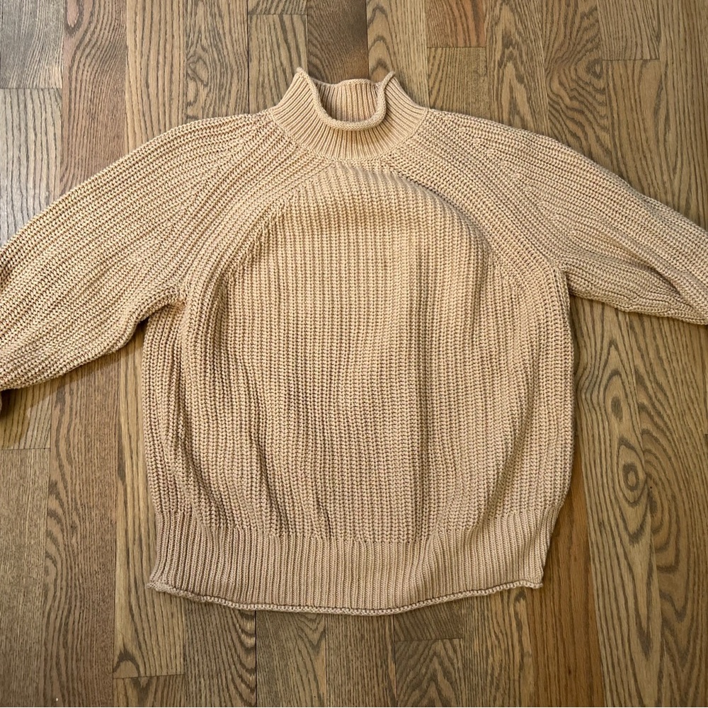 J. Crew 100% Cotton Women's Roll Neck Sweater